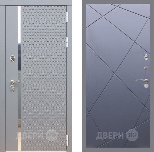 Входная металлическая Дверь Рекс (REX) 24 FL-291 Силк титан в Дмитрове