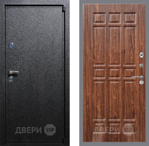 Входная металлическая Дверь Рекс (REX) 3 FL-33 орех тисненый в Дмитрове