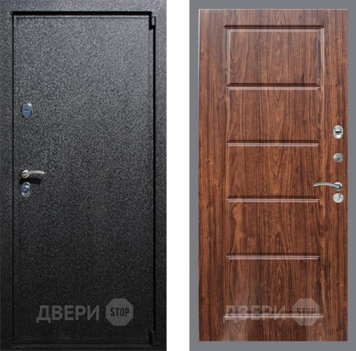 Дверь Рекс (REX) 3 FL-39 орех тисненый в Дмитрове