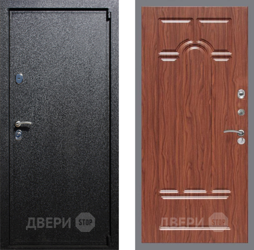 Входная металлическая Дверь Рекс (REX) 3 FL-58 орех тисненый в Дмитрове