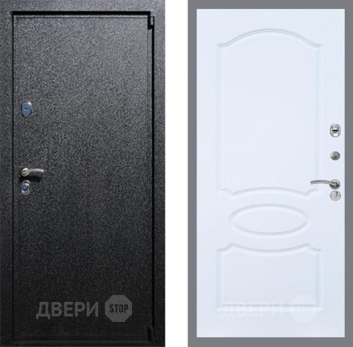 Входная металлическая Дверь Рекс (REX) 3 FL-128 Силк Сноу в Дмитрове