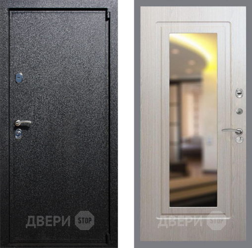 Входная металлическая Дверь Рекс (REX) 3 FLZ-120 Беленый дуб в Дмитрове