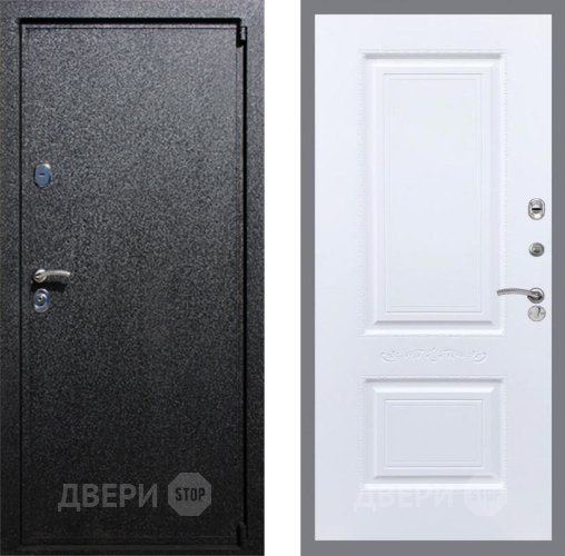 Входная металлическая Дверь Рекс (REX) 3 Смальта Силк Сноу в Дмитрове