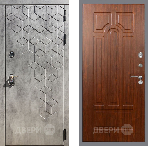 Входная металлическая Дверь Рекс (REX) 23 FL-58 Морёная берёза в Дмитрове