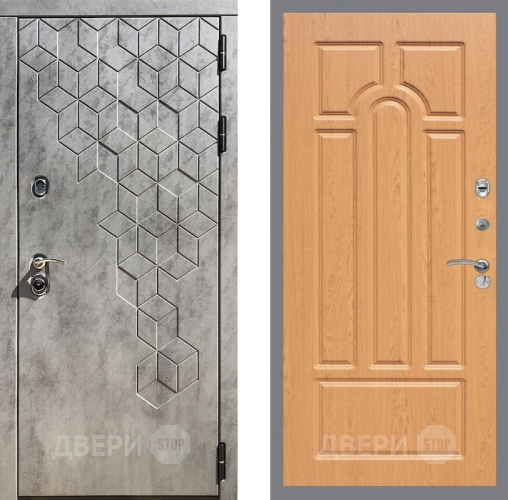 Входная металлическая Дверь Рекс (REX) 23 FL-58 Дуб в Дмитрове