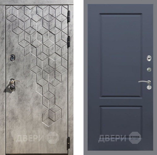 Дверь Рекс (REX) 23 FL-117 Силк титан в Дмитрове