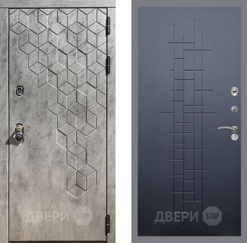 Дверь Рекс (REX) 23 FL-289 Ясень черный в Дмитрове
