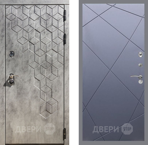 Дверь Рекс (REX) 23 FL-291 Силк титан в Дмитрове