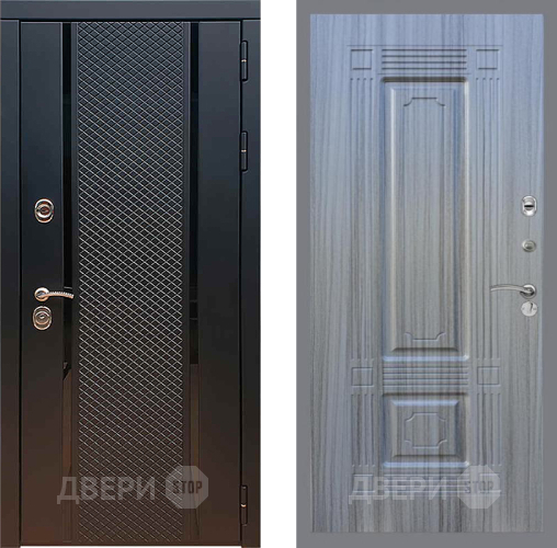Входная металлическая Дверь Рекс (REX) 25 FL-2 Сандал грей в Дмитрове