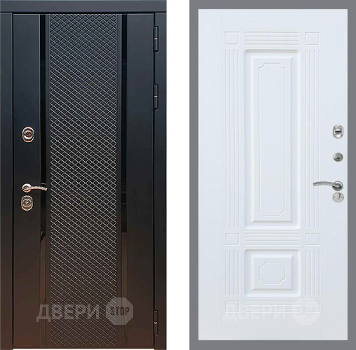 Входная металлическая Дверь Рекс (REX) 25 FL-2 Силк Сноу в Дмитрове