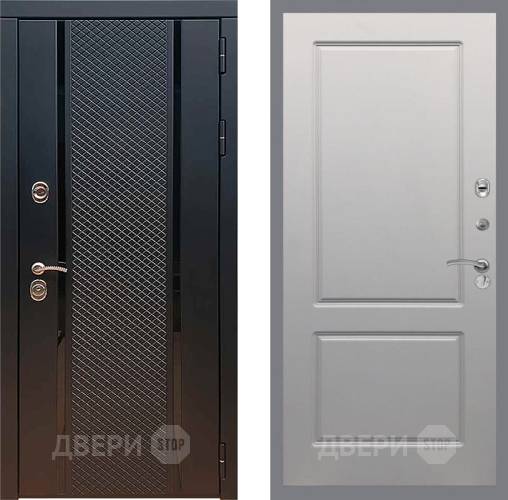 Входная металлическая Дверь Рекс (REX) 25 FL-117 Грей софт в Дмитрове