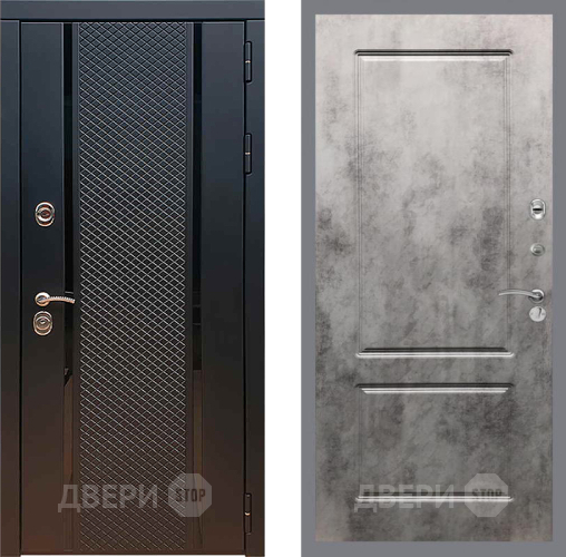 Дверь Рекс (REX) 25 FL-117 Бетон темный в Дмитрове
