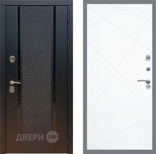 Входная металлическая Дверь Рекс (REX) 25 FL-291 Силк Сноу в Дмитрове