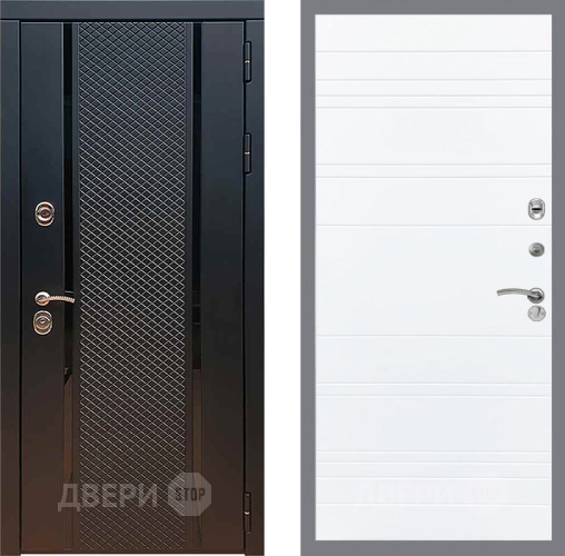 Дверь Рекс (REX) 25 Line Силк Сноу в Дмитрове