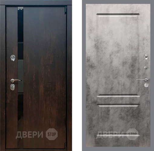 Дверь Рекс (REX) 26 FL-117 Бетон темный в Дмитрове