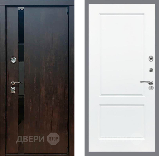 Входная металлическая Дверь Рекс (REX) 26 FL-117 Силк Сноу в Дмитрове