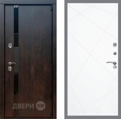 Входная металлическая Дверь Рекс (REX) 26 FL-291 Силк Сноу в Дмитрове