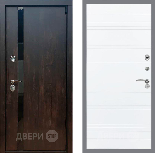 Дверь Рекс (REX) 26 Line Силк Сноу в Дмитрове