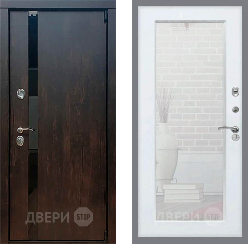 Дверь Рекс (REX) 26 Зеркало Пастораль Белый ясень в Дмитрове