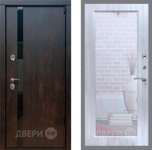Дверь Рекс (REX) 26 Зеркало Пастораль Сандал белый в Дмитрове