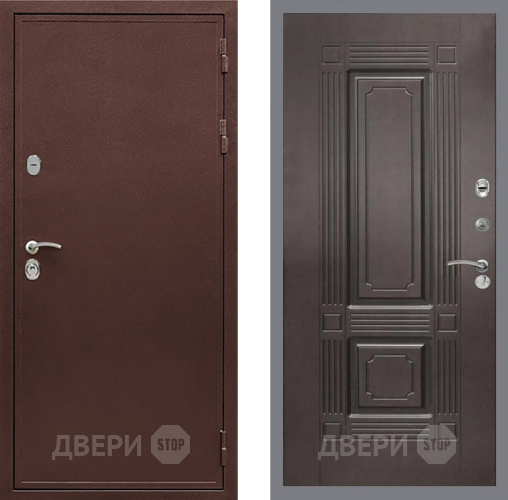 Дверь Рекс (REX) 5 металл 3 мм FL-2 Венге в Дмитрове