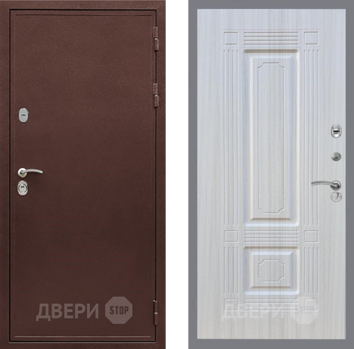 Дверь Рекс (REX) 5 металл 3 мм FL-2 Сандал белый в Дмитрове