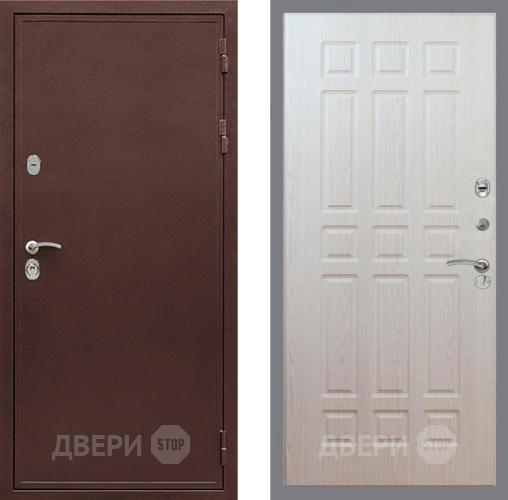 Дверь Рекс (REX) 5 металл 3 мм FL-33 Беленый дуб в Дмитрове