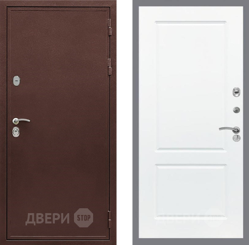 Дверь Рекс (REX) 5 металл 3 мм FL-117 Силк Сноу в Дмитрове