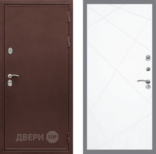 Дверь Рекс (REX) 5 металл 3 мм FL-291 Силк Сноу в Дмитрове