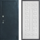 Входная металлическая Дверь Дверной континент ДК-70 Дизайн ФЛ-183 Сандал белый в Дмитрове