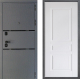 Входная металлическая Дверь Дверной континент Диамант Дизайн ФЛ-243 Альберо Браш серебро в Дмитрове