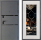Входная металлическая Дверь Дверной континент Диамант Дизайн ФЛ-Тиффани Зеркало Белое дерево в Дмитрове