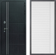 Входная металлическая Дверь Дверной континент Теплолюкс Дизайн ФЛ-757 Белое Стекло Софт милк в Дмитрове