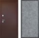 Входная металлическая Дверь Дверной континент Рубикон Медь Дизайн ФЛ-655 Бетон серый в Дмитрове
