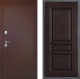 Входная металлическая Дверь Дверной континент Рубикон Медь Дизайн ФЛ-243 Дуб шоколадный в Дмитрове