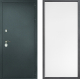 Дверь Дверной континент Рубикон Серебро Дизайн ФЛ-649 Белый софт в Дмитрове