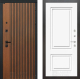 Дверь Лабиринт (LABIRINT) Шторм 26 Белый (RAL-9003) в Дмитрове