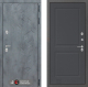 Входная металлическая Дверь Лабиринт (LABIRINT) Бетон 11 Графит софт в Дмитрове