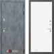 Входная металлическая Дверь Лабиринт (LABIRINT) Бетон 13 Белый софт в Дмитрове