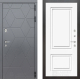 Входная металлическая Дверь Лабиринт (LABIRINT) Cosmo 26 Белый (RAL-9003) в Дмитрове