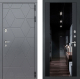 Входная металлическая Дверь Лабиринт (LABIRINT) Cosmo Зеркало Максимум с тонировкой Черный кварц в Дмитрове