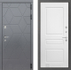 Входная металлическая Дверь Лабиринт (LABIRINT) Cosmo 03 Белый софт в Дмитрове