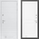 Входная металлическая Дверь Лабиринт (LABIRINT) Трендо 11 Белый софт в Дмитрове