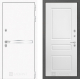 Входная металлическая Дверь Лабиринт (LABIRINT) Лайн White 03 Белый софт в Дмитрове