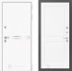 Входная металлическая Дверь Лабиринт (LABIRINT) Лайн White 11 Белый софт в Дмитрове