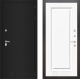 Дверь Лабиринт (LABIRINT) Classic шагрень черная 27 Белый (RAL-9003) в Дмитрове