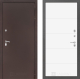 Входная металлическая Дверь Лабиринт (LABIRINT) Classic антик медь 13 Белый софт в Дмитрове