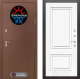 Дверь Лабиринт (LABIRINT) Термо Магнит 26 Белый (RAL-9003) в Дмитрове