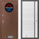 Входная металлическая Дверь Лабиринт (LABIRINT) Термо Магнит 22 Белый софт в Дмитрове