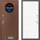 Входная металлическая Дверь Лабиринт (LABIRINT) Термо Магнит 13 Белый софт в Дмитрове